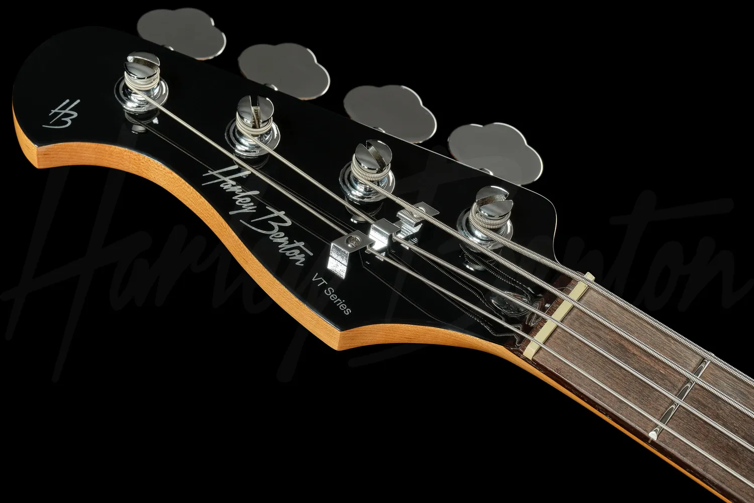 Harley Benton PB-62CC LH E-Bass schwarz Linkshänder