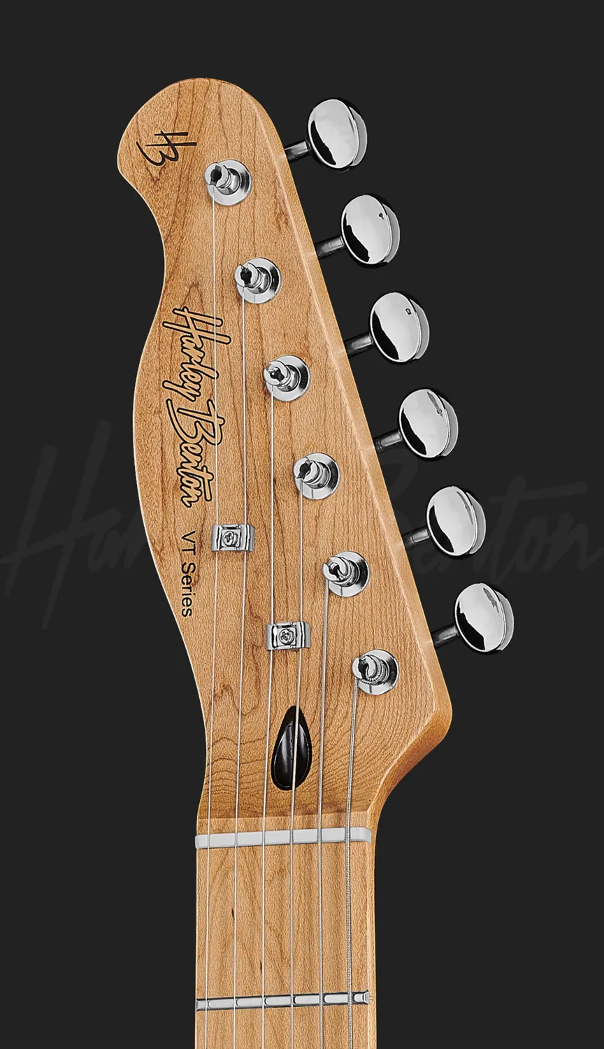 Harley Benton TE-52 LH NA E-Gitarre Natur Esche
