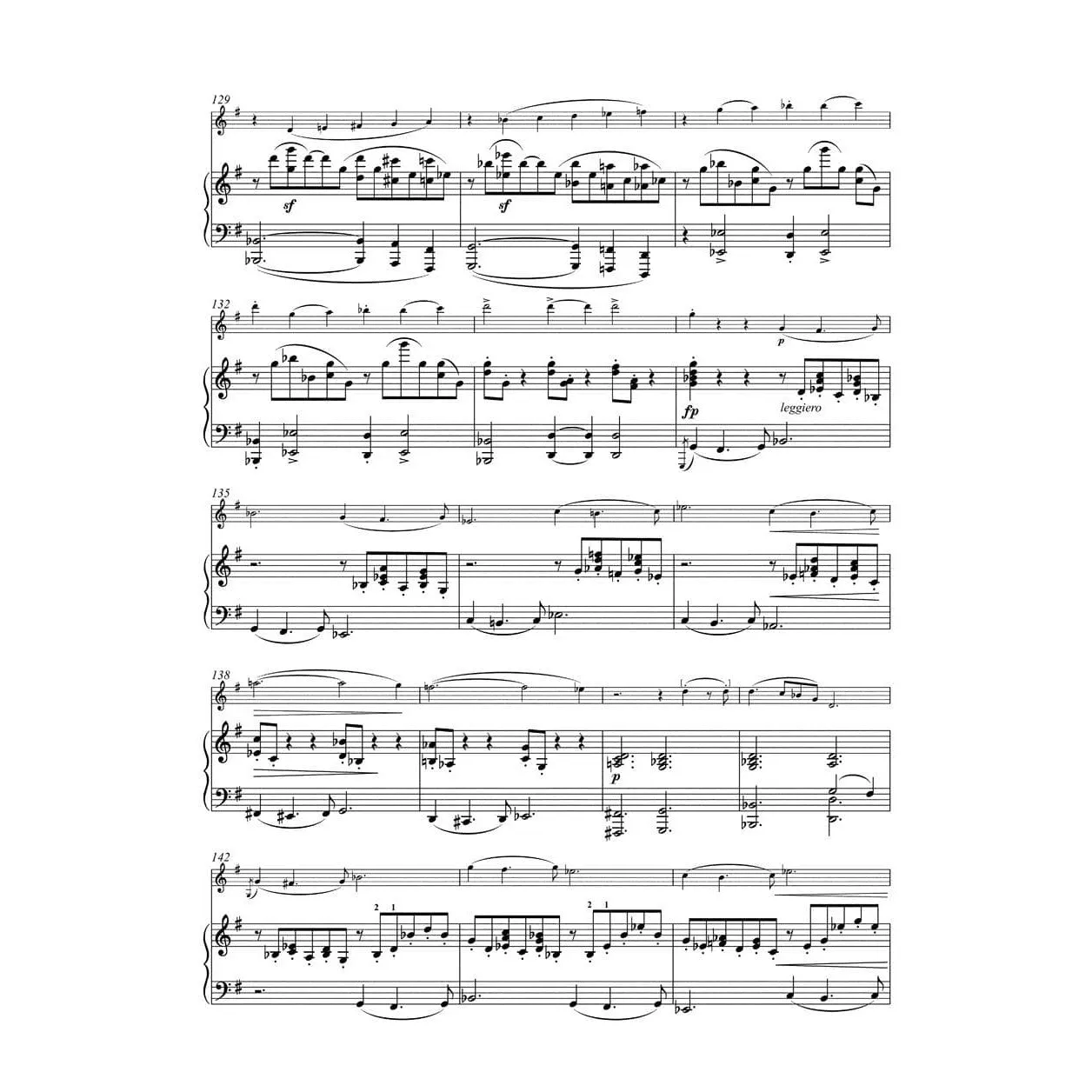 Bärenreiter Brahms Sonate G-Dur op. 78 Noten Violine Klavier