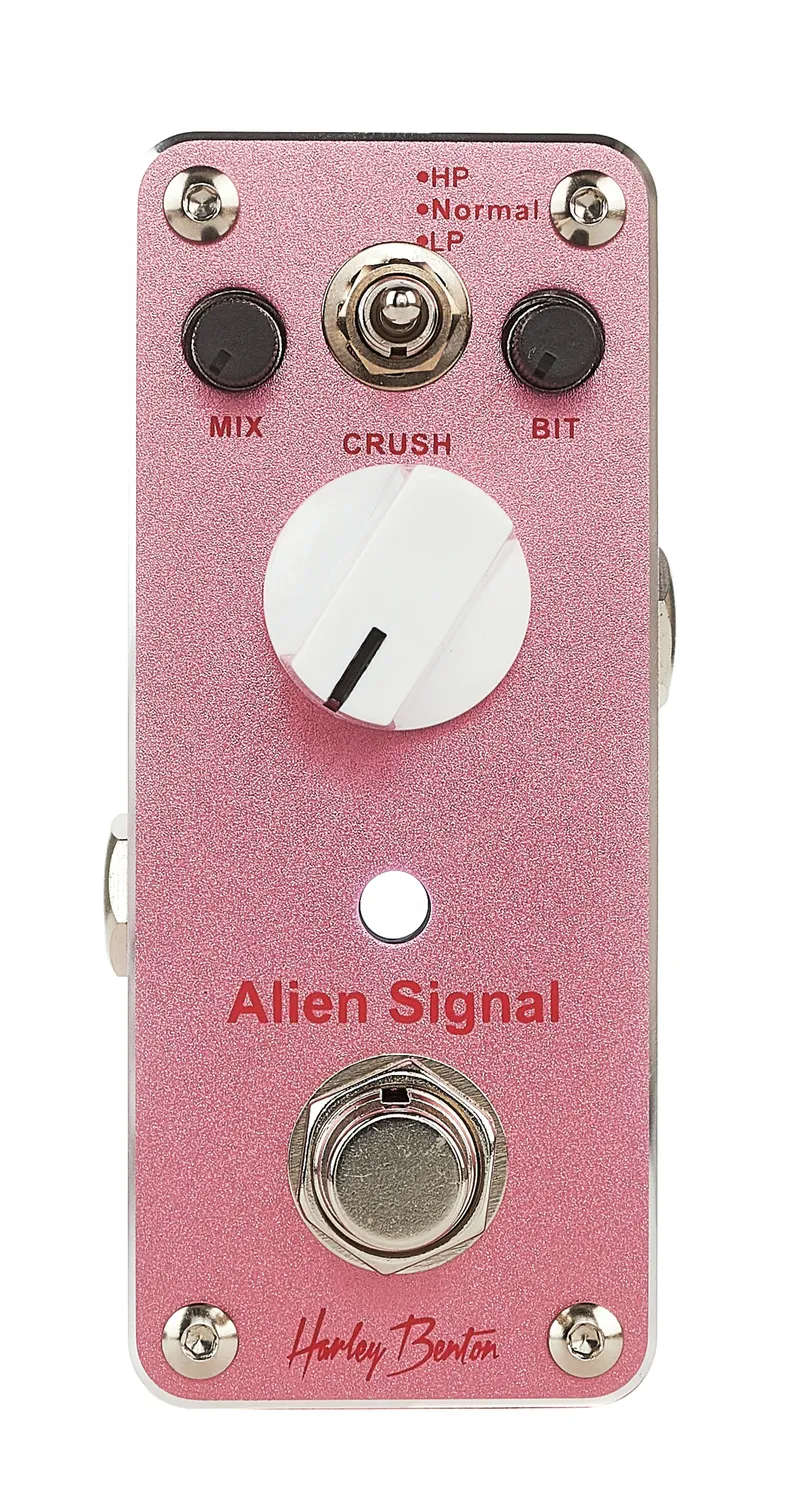 Harley Benton MiniStomp Alien Signal Effektpedal Bitcrusher