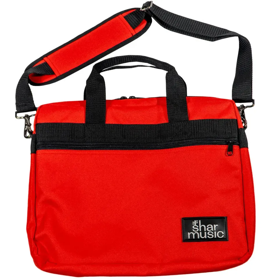 Shar Handi Tote Notentasche Schultertasche schwarz Noten