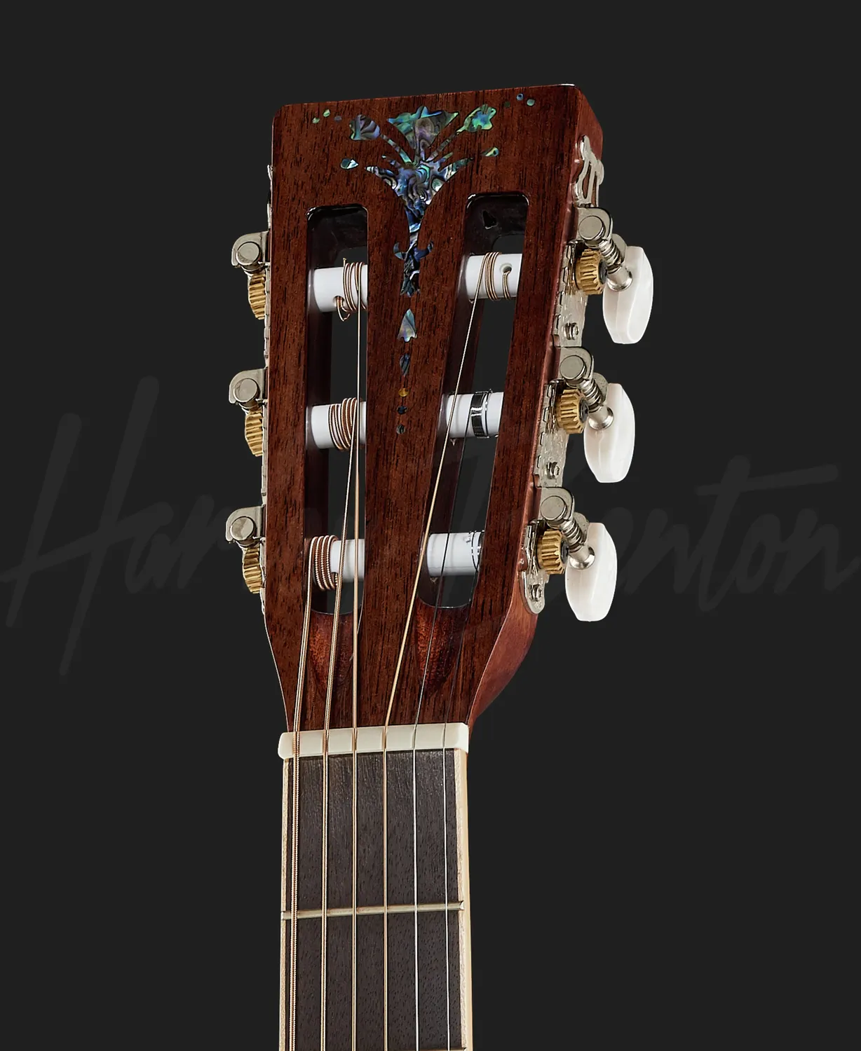 Harley Benton Custom CLF-200 WN Parlour-Gitarre Walnuss