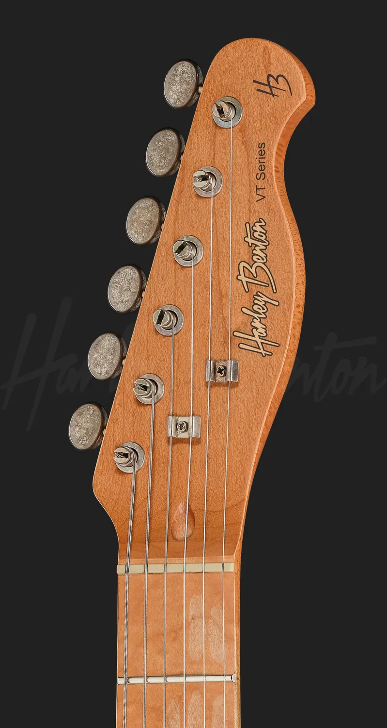 Harley Benton TE-62LA E-Gitarre Seafoam Green Aged