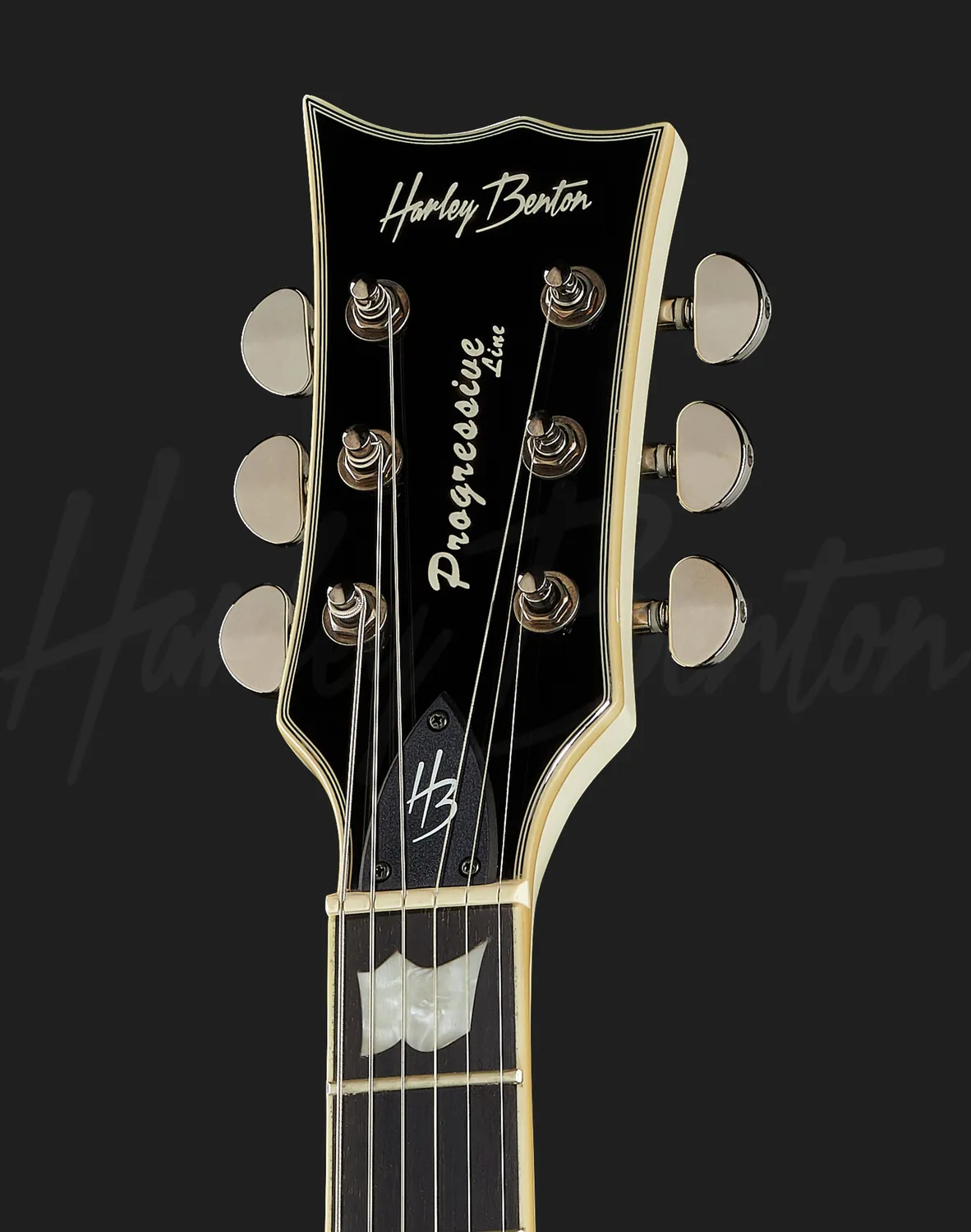 Harley Benton Vintage SC-1000 OW E-Gitarre weiß aktiv