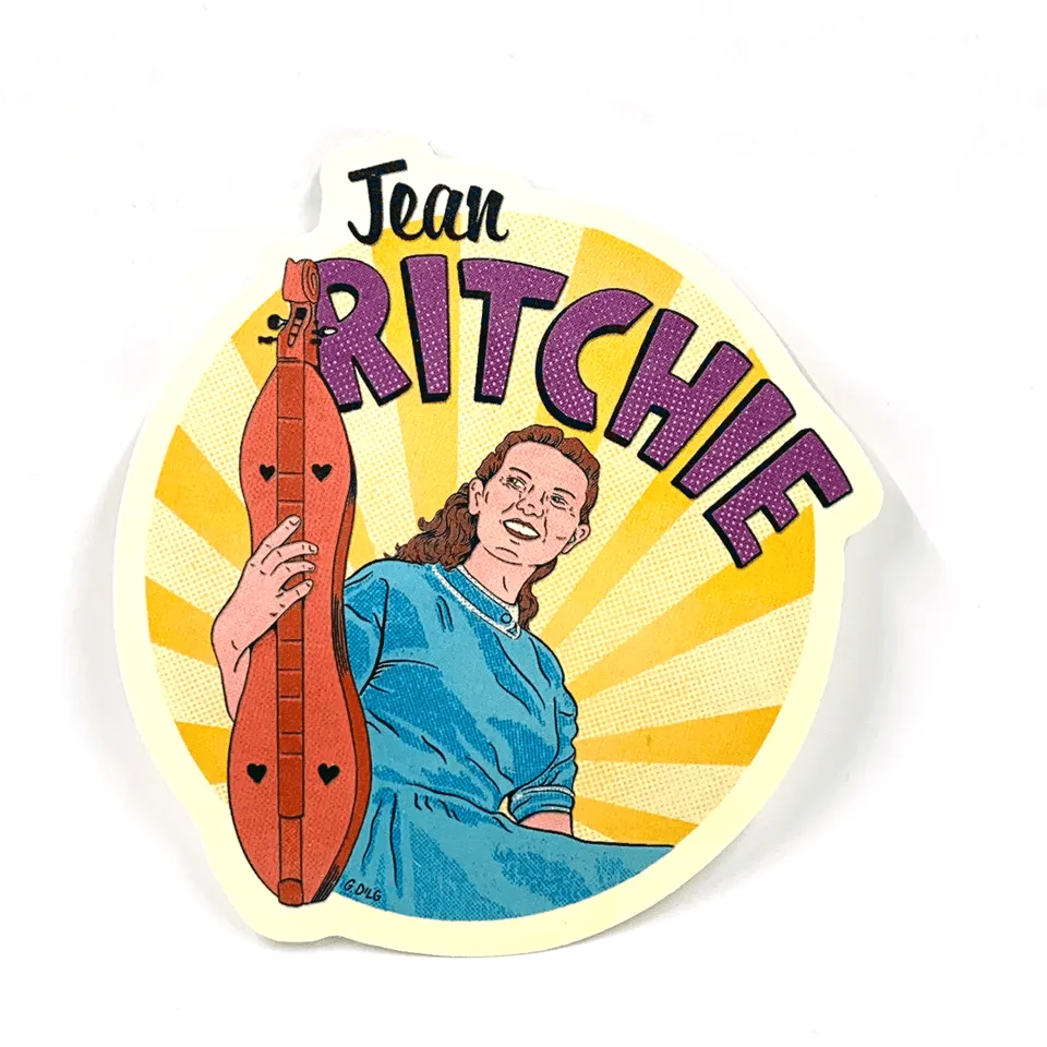 Pisgah Old-Time Superhero Sticker wetterfest