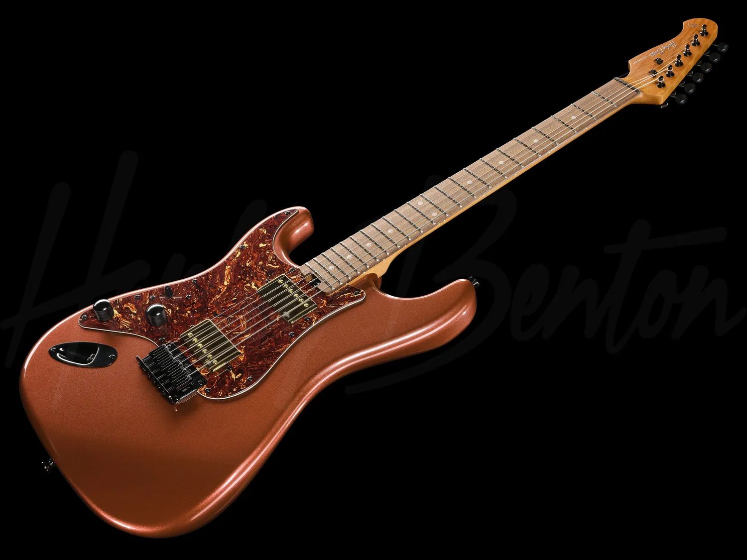Harley Benton ST-Modern HH RBM E-Gitarre Linkshand