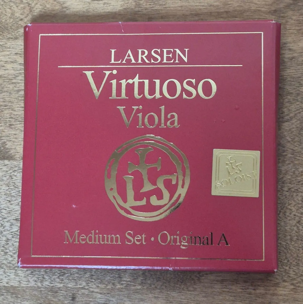 Larsen Virtuoso Bratschensaiten Satz Soloist Kugel 15-16,5 Zoll