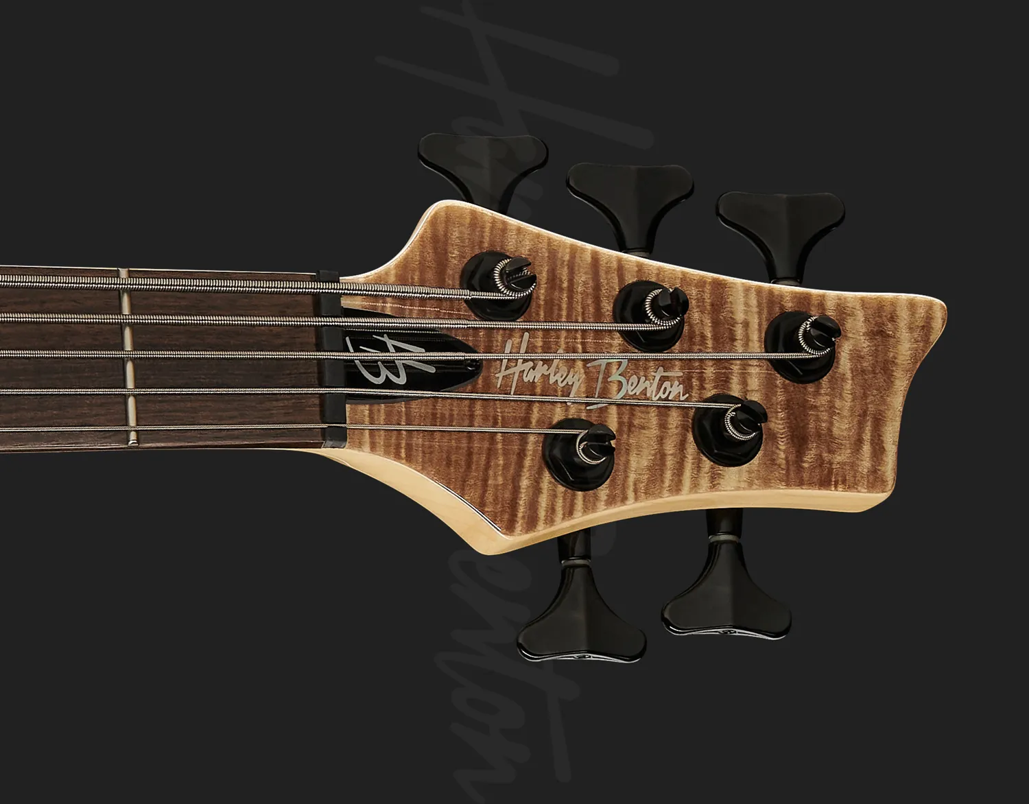 Harley Benton Pro BZ-5000 II NT 5-Saiter E-Bass Ahorn