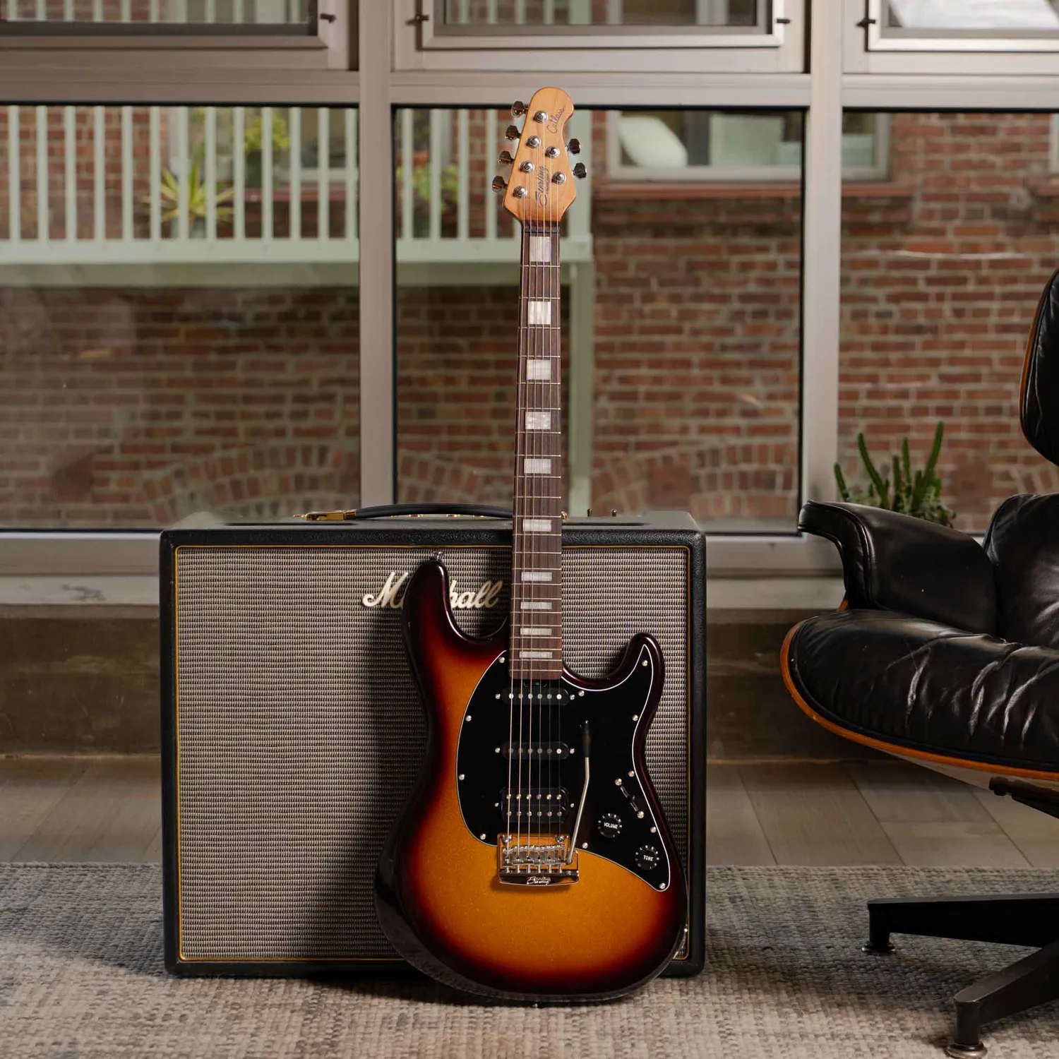 Sterling Cutlass CT50 Plus E-Gitarre Showtime HSS