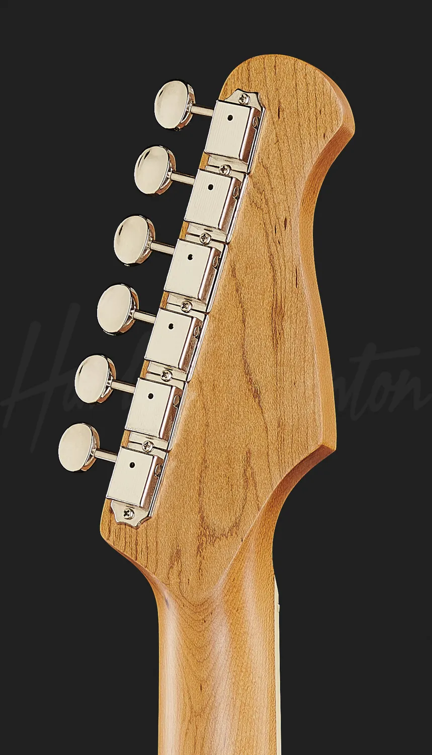 Harley Benton JA-60 LH E-Gitarre Vintage White P90
