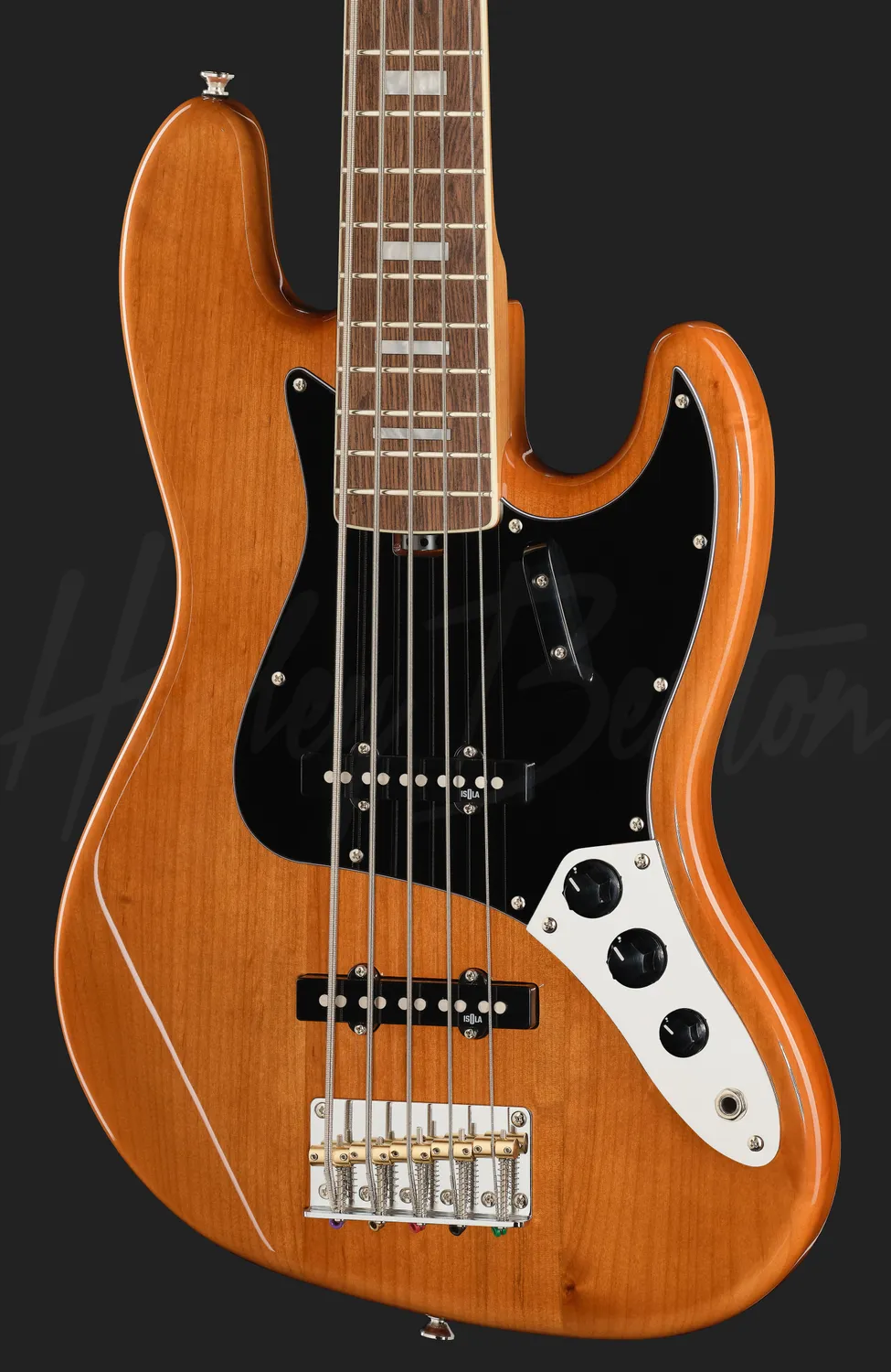 Harley Benton Pro Series MV-5JB E-Bass Natural 5-saitig