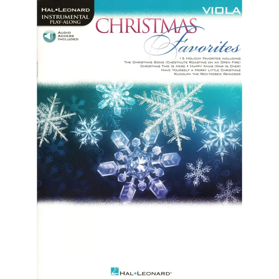 Hal Leonard Christmas Favorites Viola Noten Play-Along