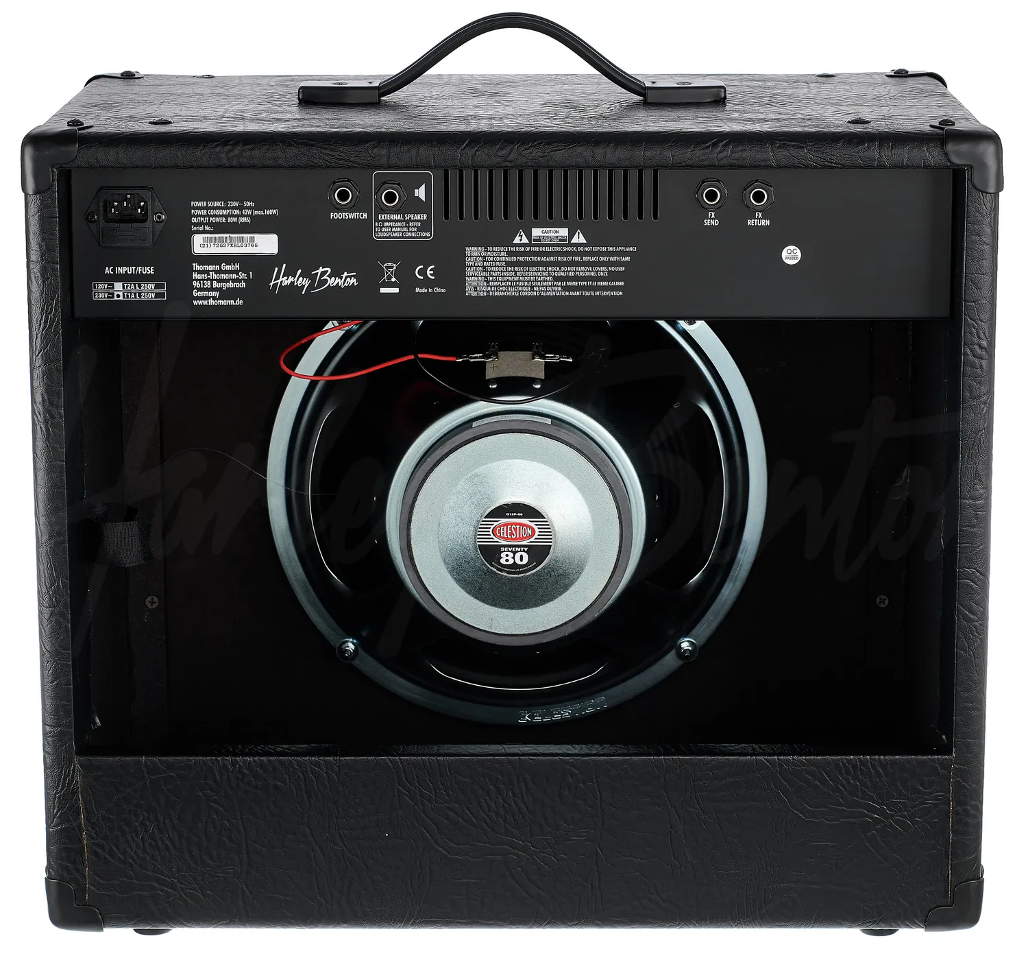 Harley Benton Standard Series HB-80R Gitarrencombo 65 Watt