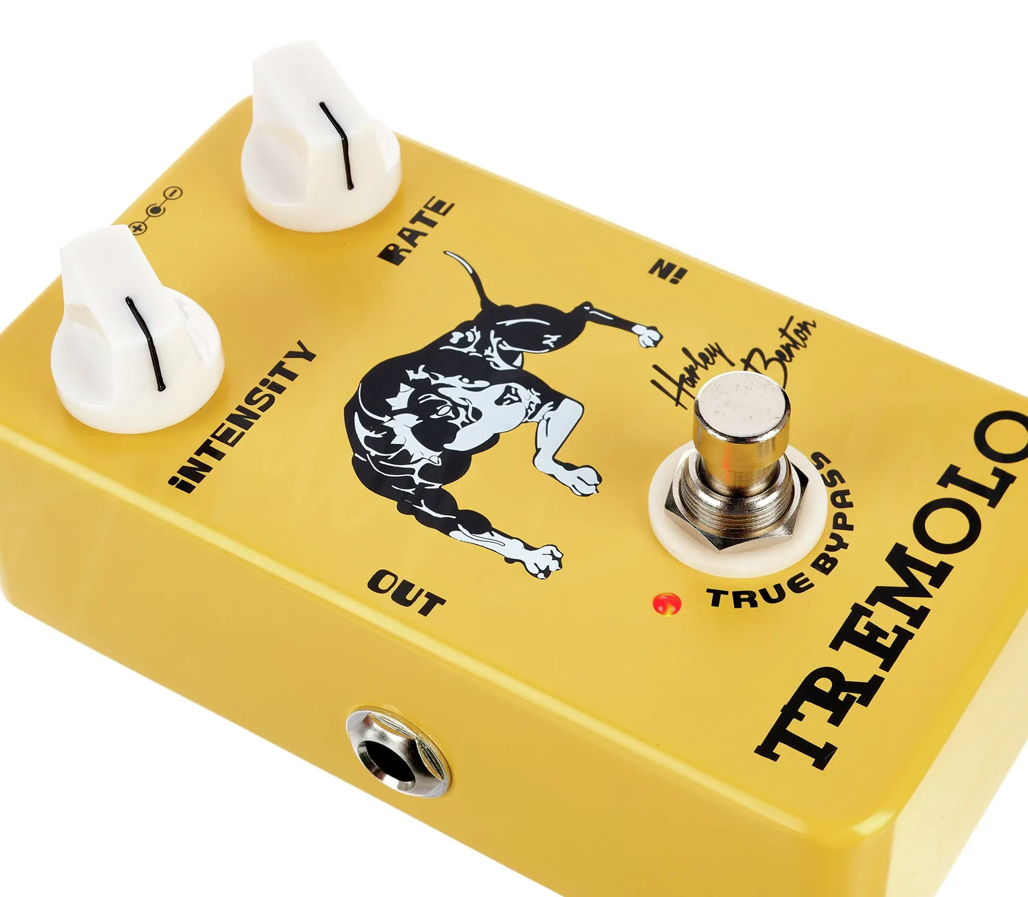 Harley Benton Standard Vintage Tremolo Effektpedal für Gitarre