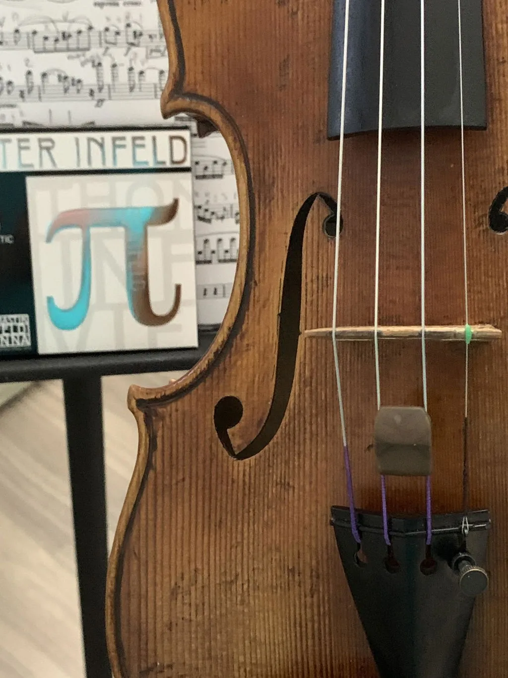 Thomastik-Infeld Peter Infeld PI Geigensaiten 4/4 Satz mittel Platin-E