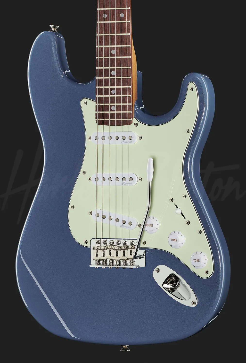 Harley Benton Classic ST-62CC RW E-Gitarre Lake Placid Blue