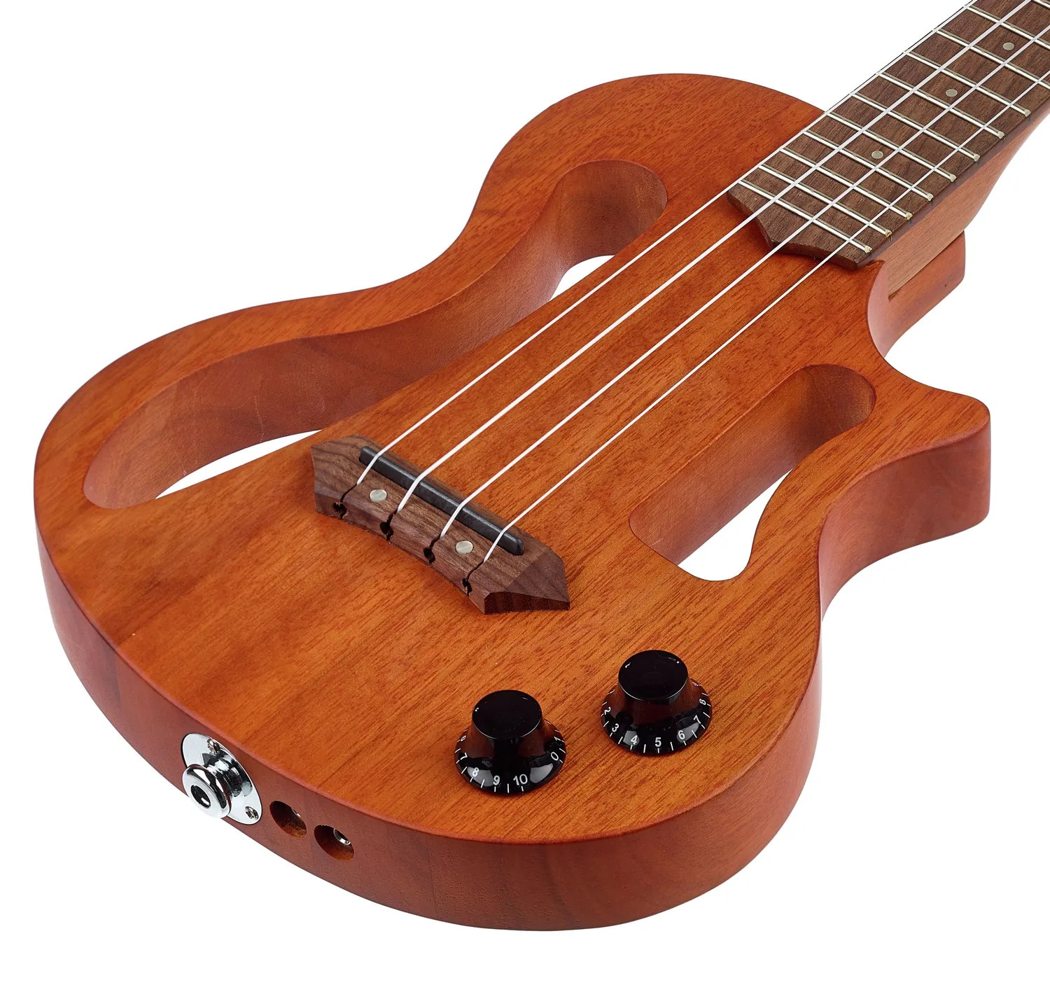 Harley Benton ElectricUke-50C NT Elektro-Ukulele Mahagoni