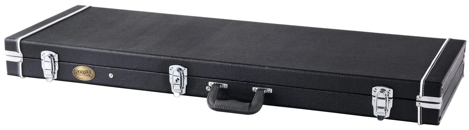 Rocktile E-Gitarrenkoffer Deluxe 4/4 Schwarz Strat Tele