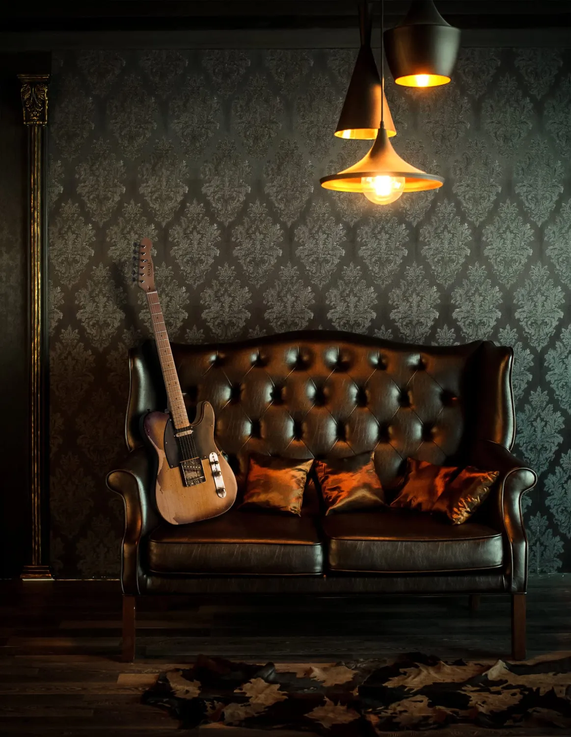 Rocktile Vinstage TL-RMAB E-Gitarre Antique Burst