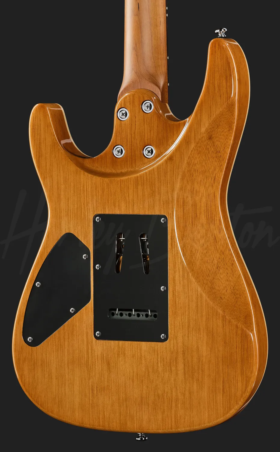 Harley Benton Fusion-IV HSS E-Gitarre Rot