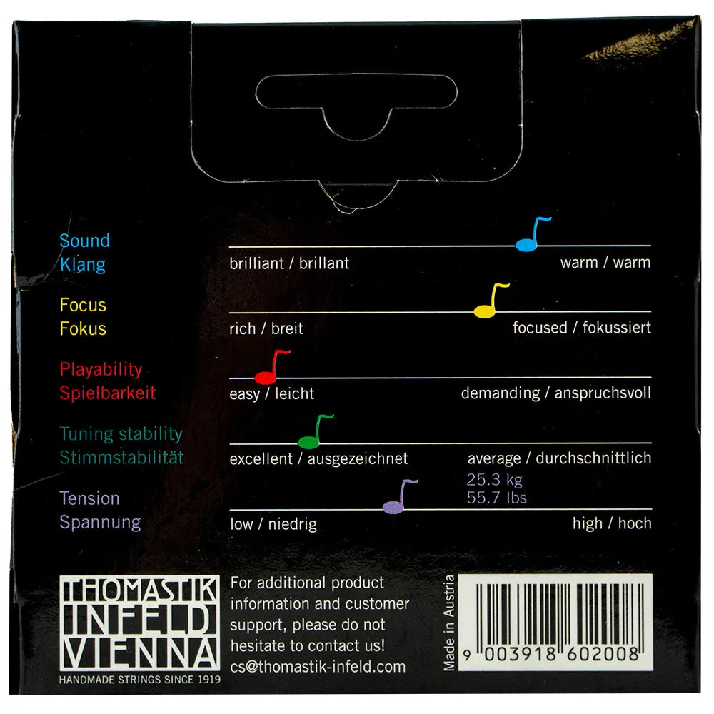 Thomastik Vision Solo Bratschensatz 15-16,5 mittel Saiten