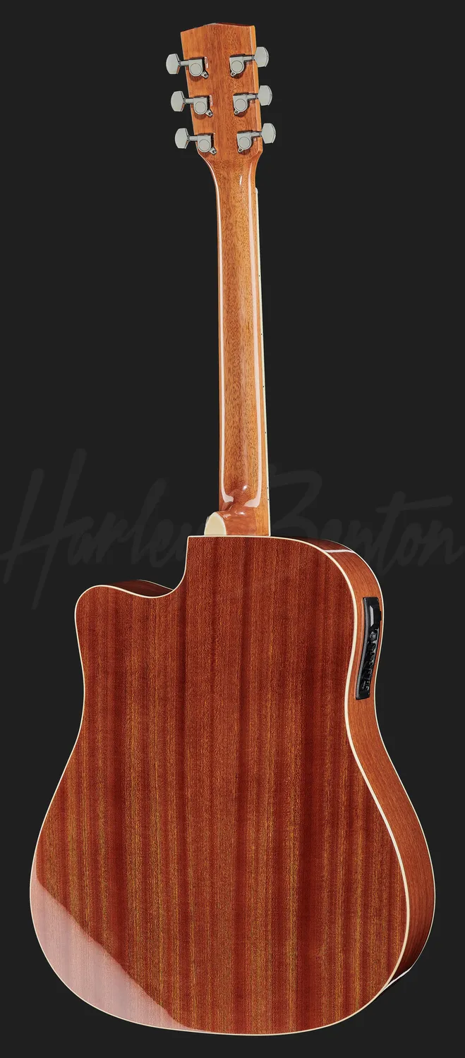 Harley Benton Custom Line D-120CE VS E-Westerngitarre Sunburst