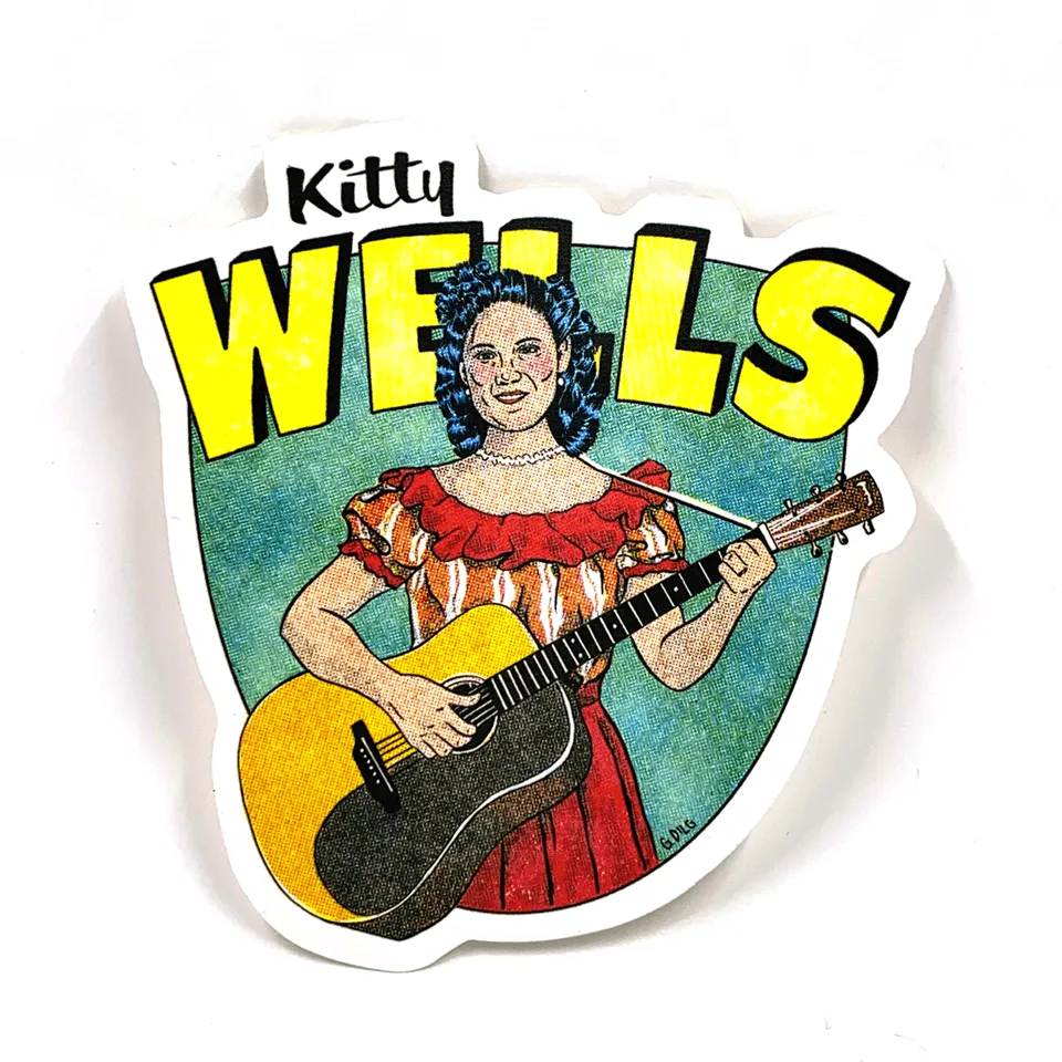 Pisgah Old-Time Superhero Sticker wetterfest