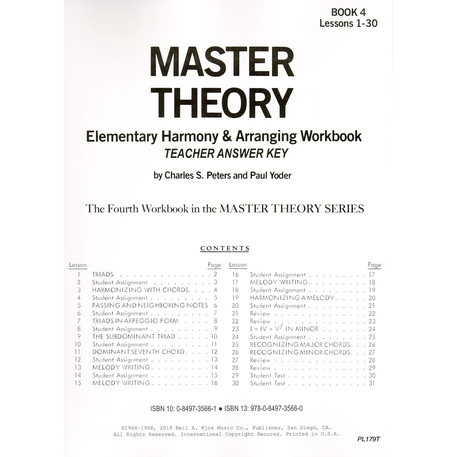 Shar Music Master Theory Buch 2 Noten Lehrer Antwortschlüssel