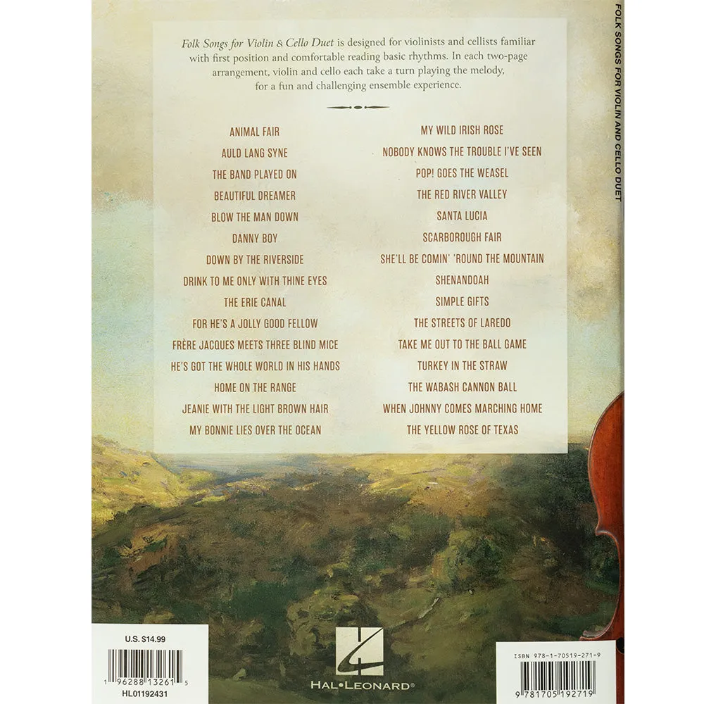 Shar Music Folk Songs Noten Violine Cello Duett