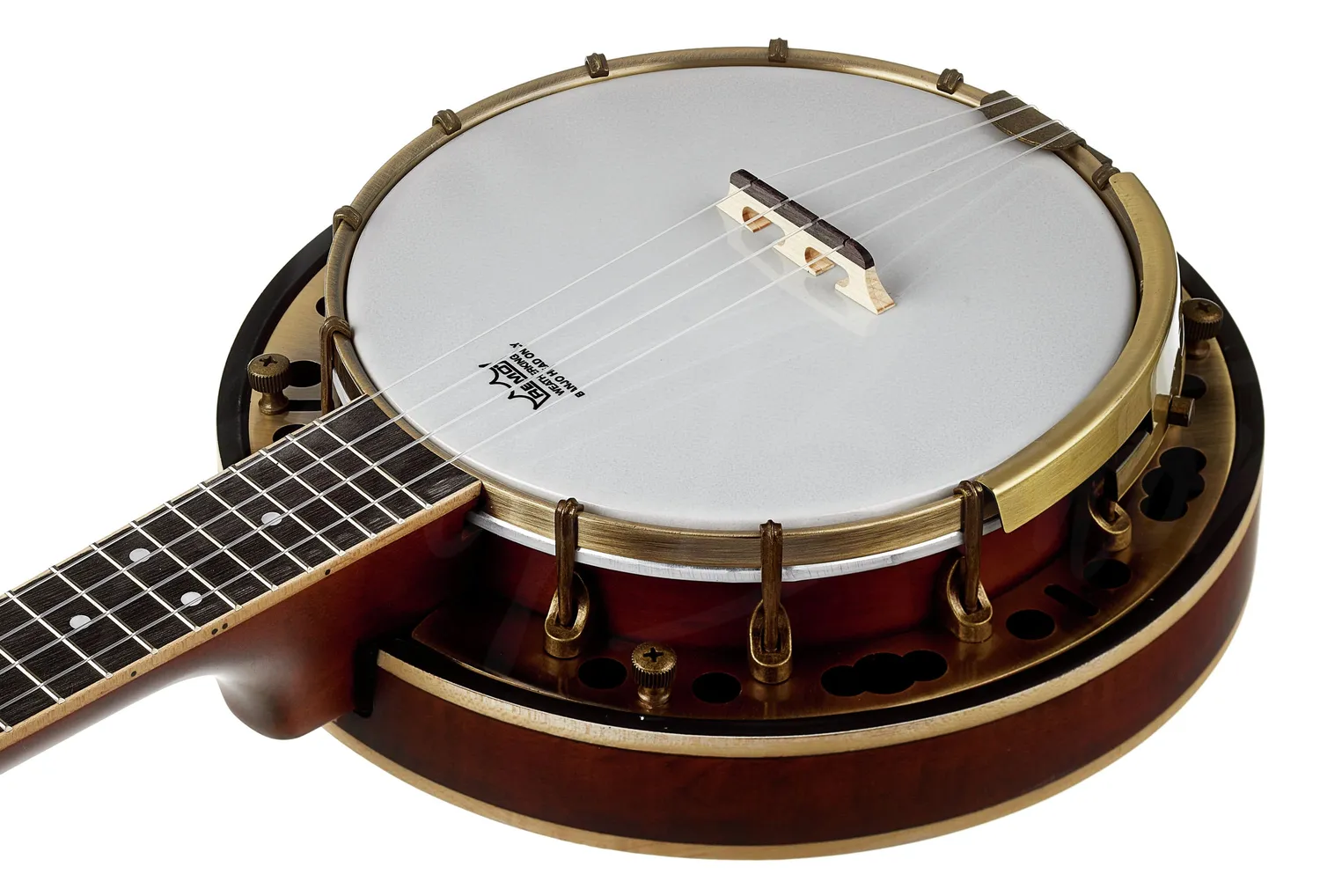 Harley Benton Bluegrass BJU-15 Banjo-Ukulele Nylon lautstark