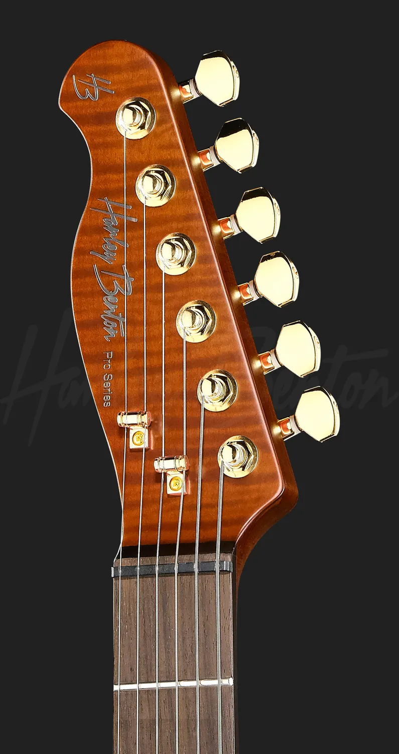 Harley Benton Progressive Fusion-T II Linkshänder E-Gitarre Burst