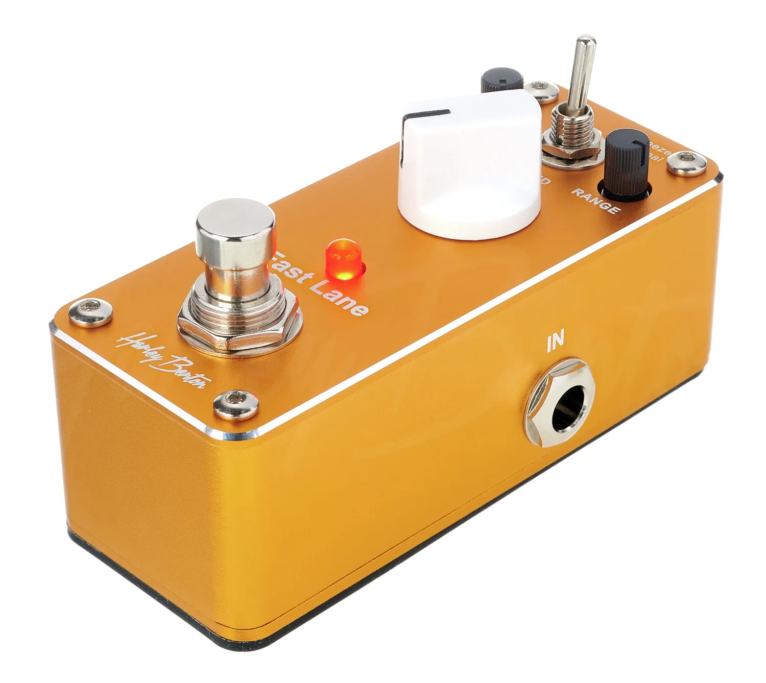 Harley Benton Standard MiniStomp Fast Lane Flanger-Pedal analog