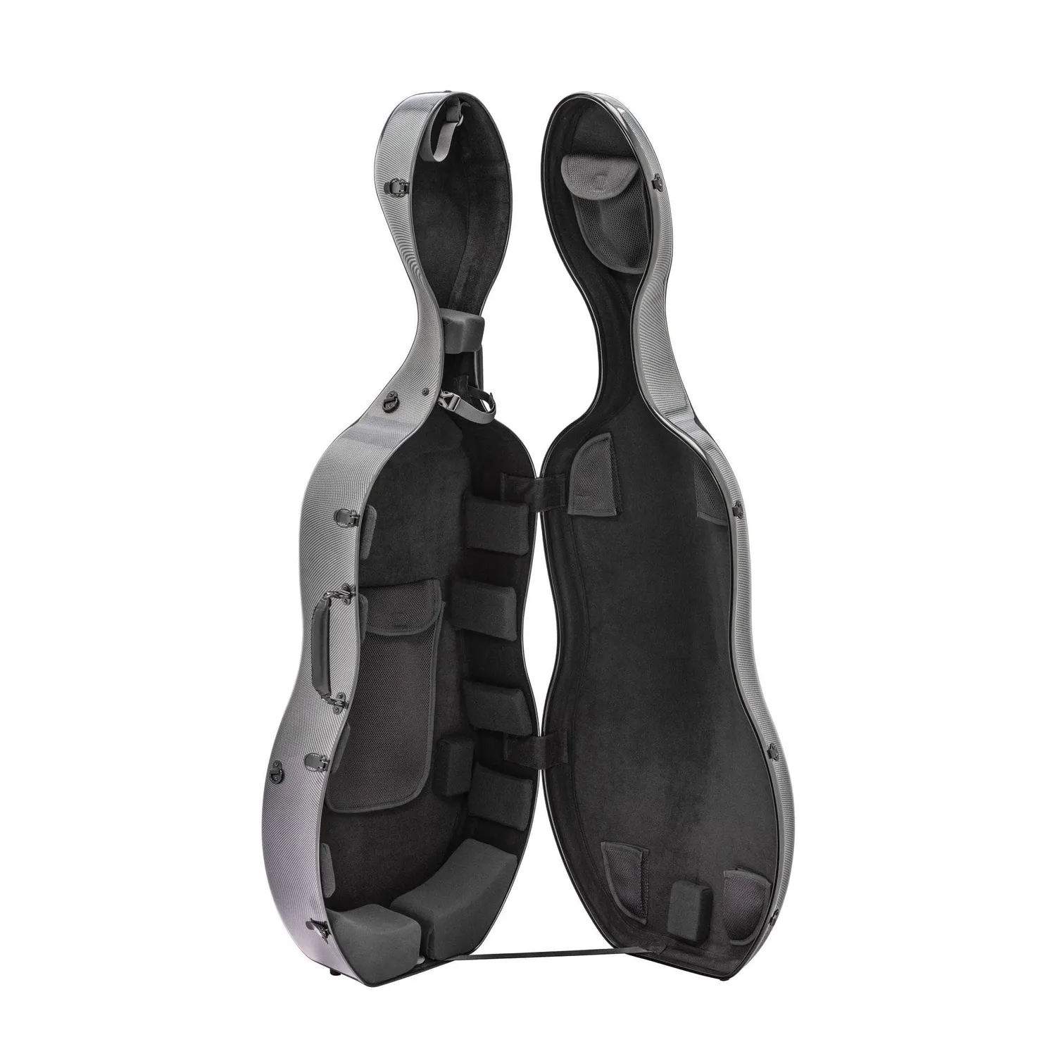 Shar SL 1000 Cellokoffer Carbon 4/4 Schwarz leicht