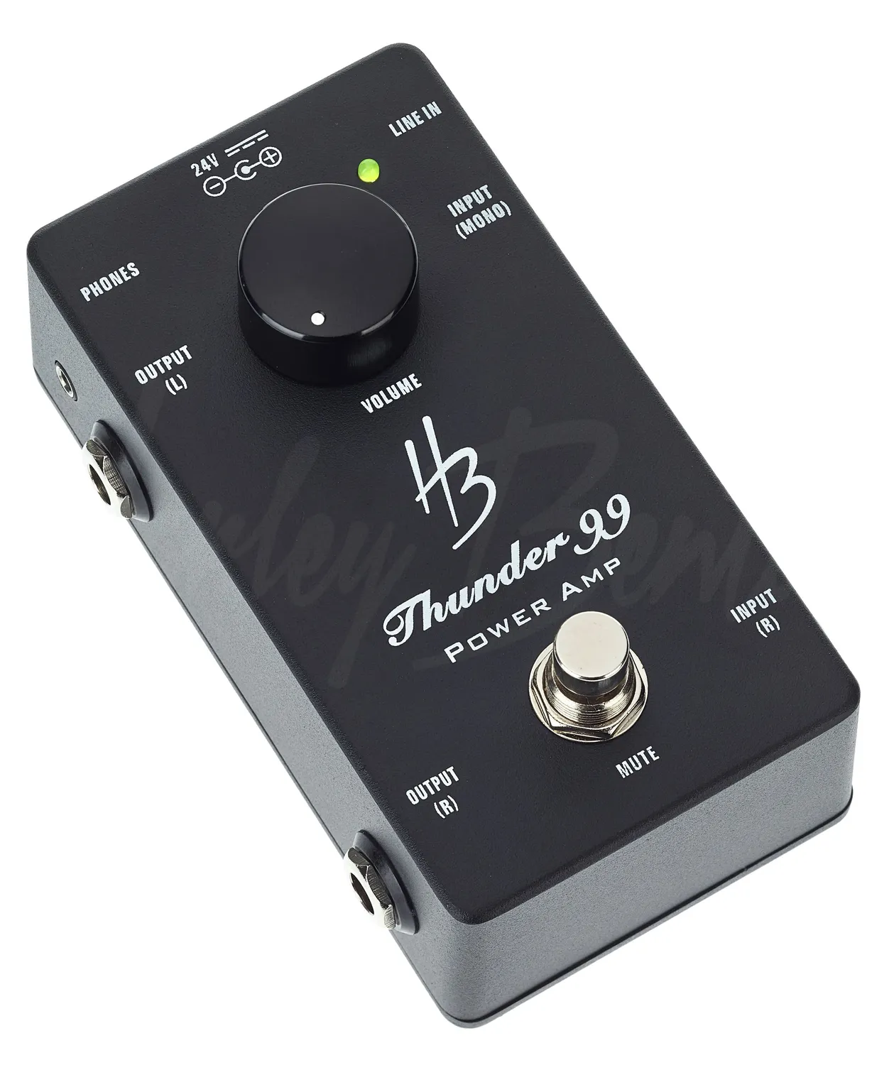 Harley Benton Custom Line Thunder 99 Endstufen-Pedal 2x50 Watt
