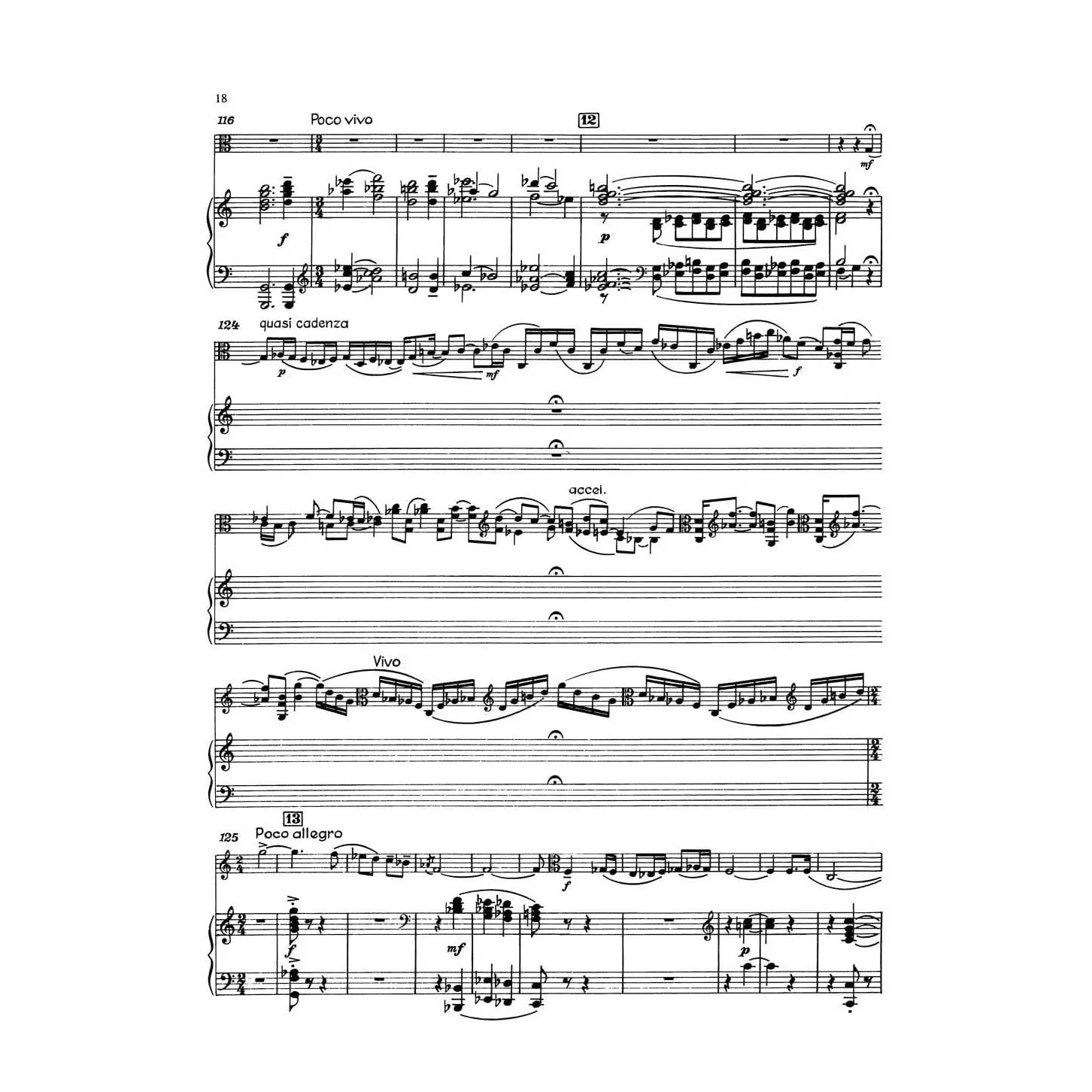 Bärenreiter Martinů Rhapsody-Concerto Op 337 Bratschennoten