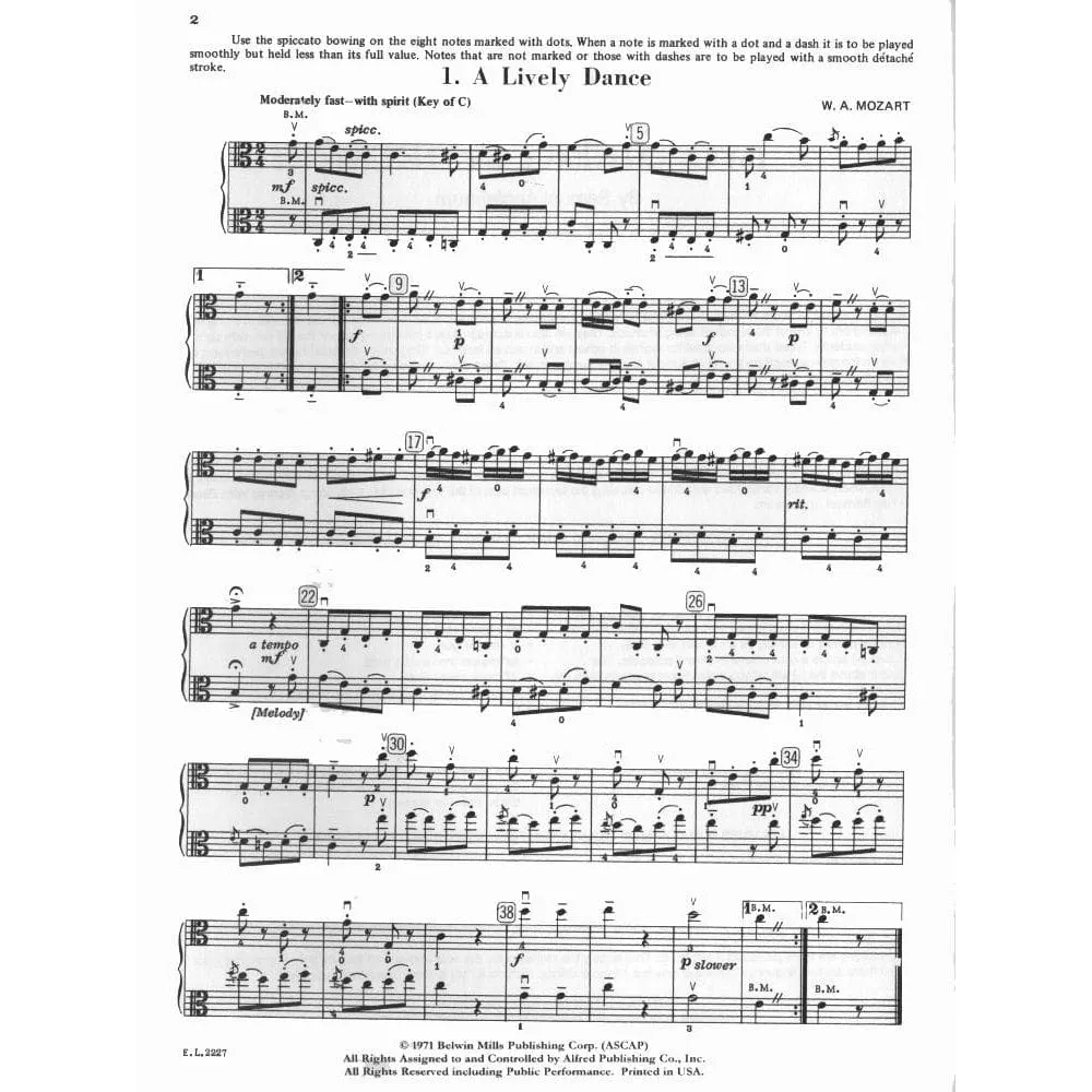 Applebaum Beautiful Music for Two Violas Vol. 4 Noten Duo