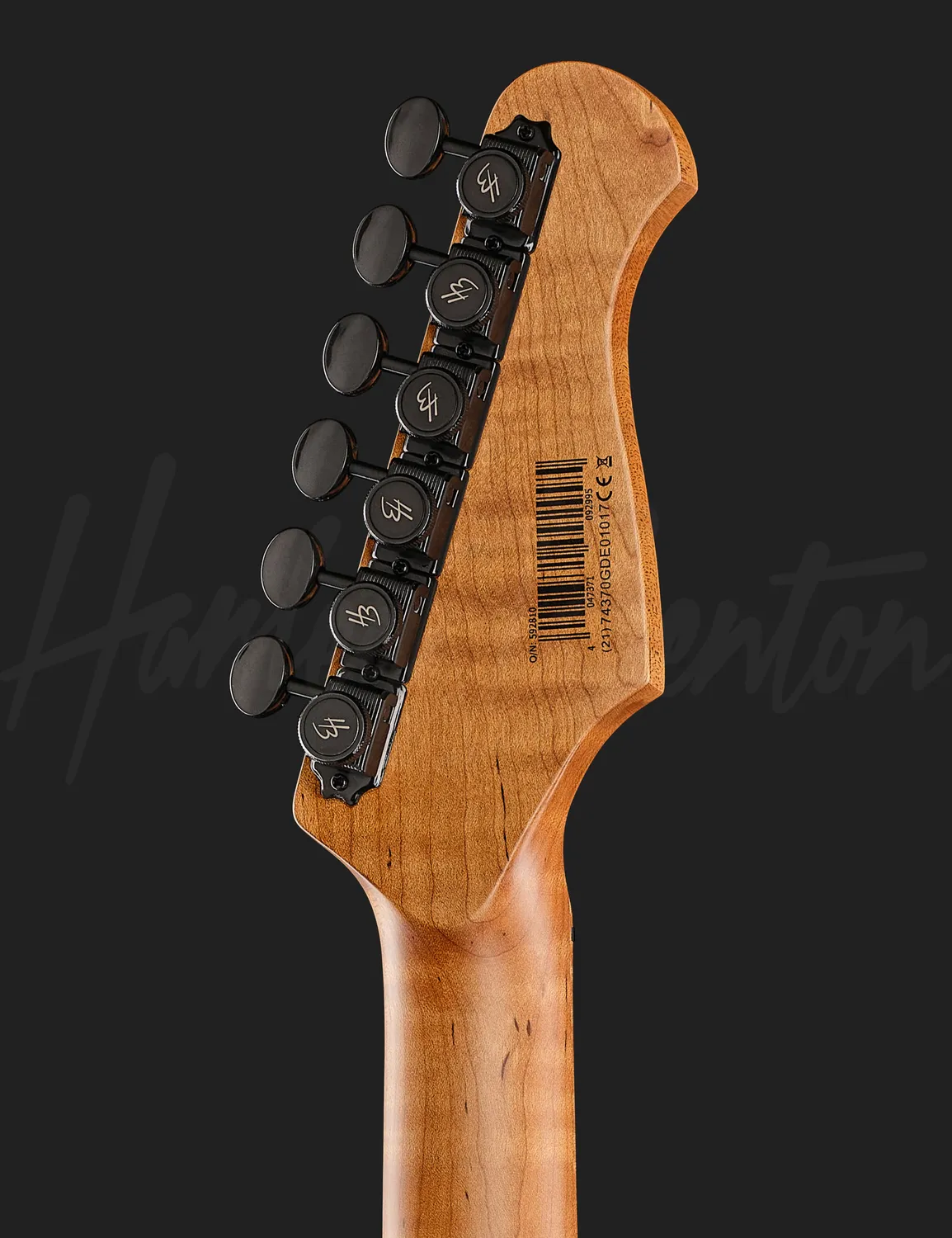 Harley Benton ST-Modern Plus MN HSS E-Gitarre lila links