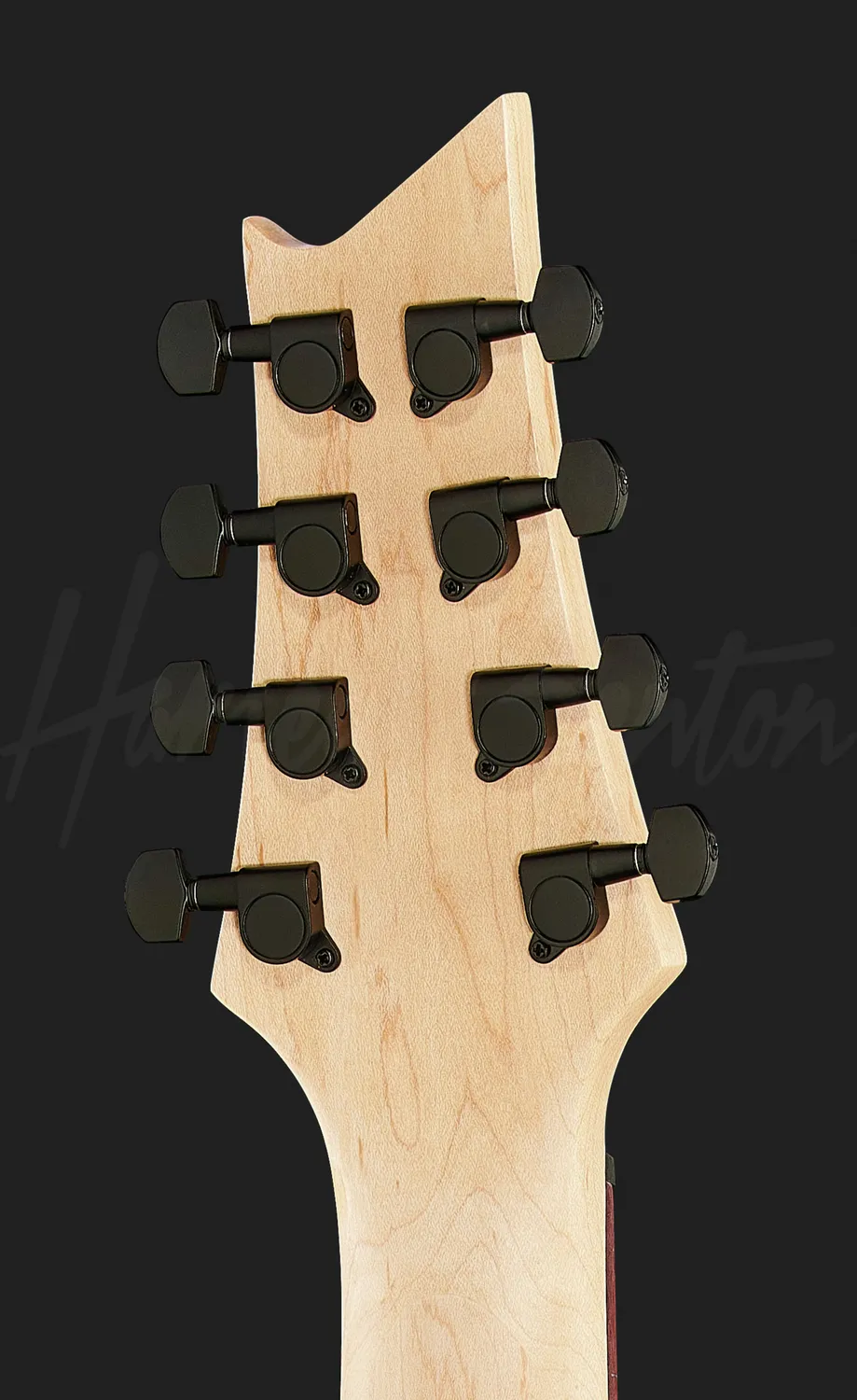 Harley Benton R-458 BK 8-Saiter E-Gitarre schwarz