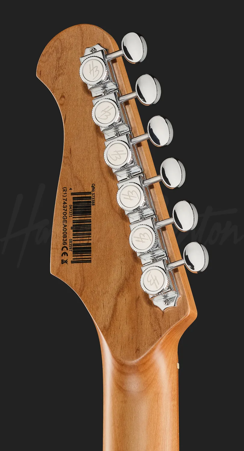 Harley Benton ST-Modern HSS MN E-Gitarre Flame Bengal Burst Split