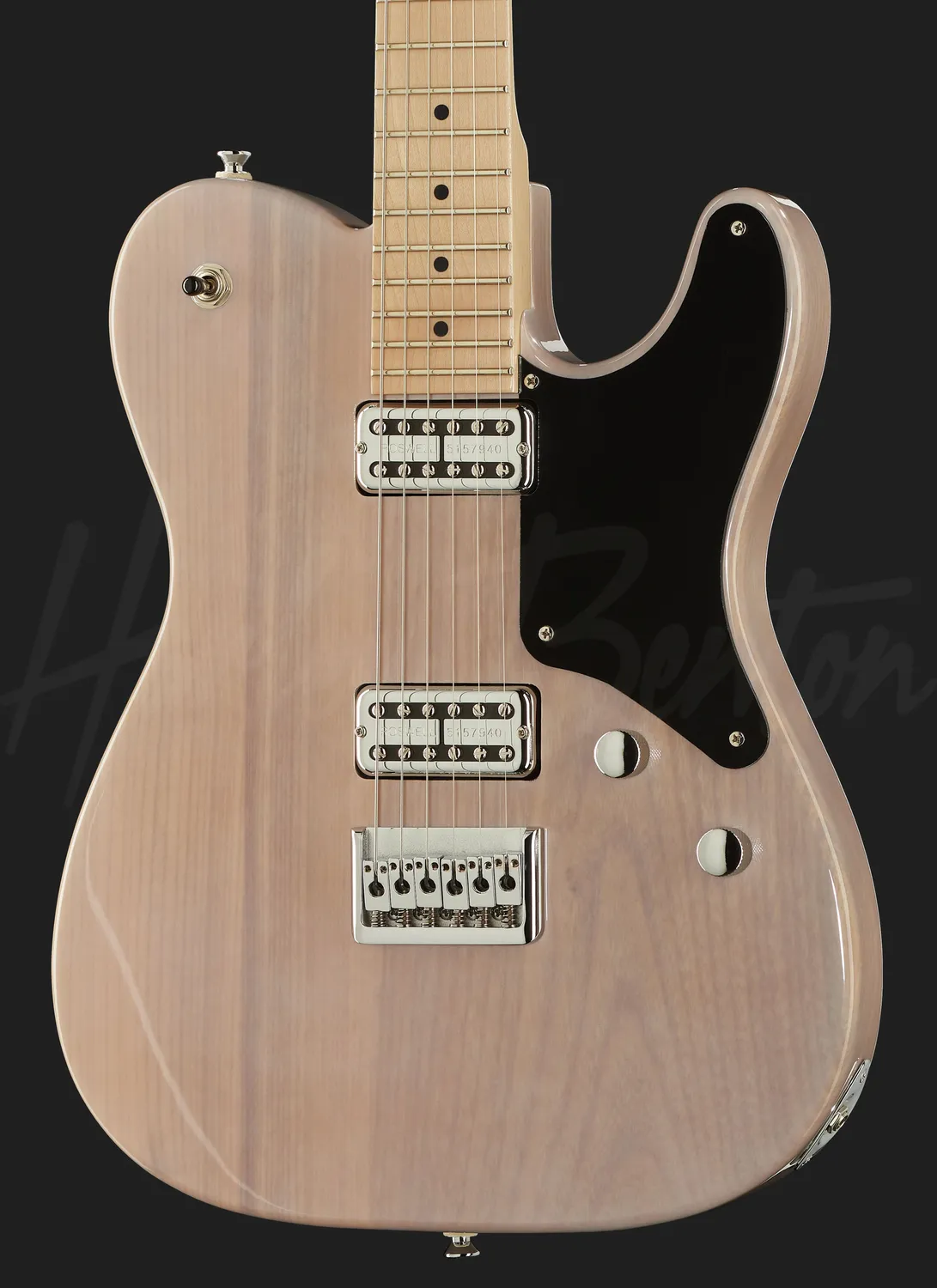 Harley Benton Classic Series TE-90FLT E-Gitarre Vintage White Humbucker