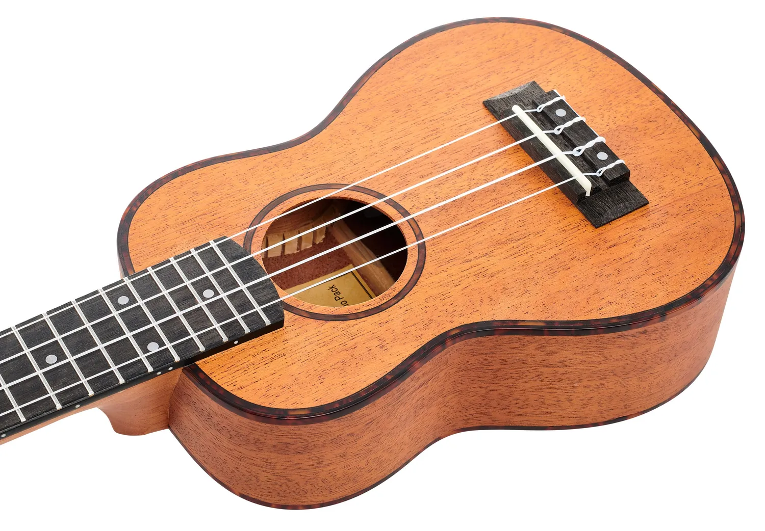 Harley Benton Kahuna DLX Sopran Ukulele Mahagoni