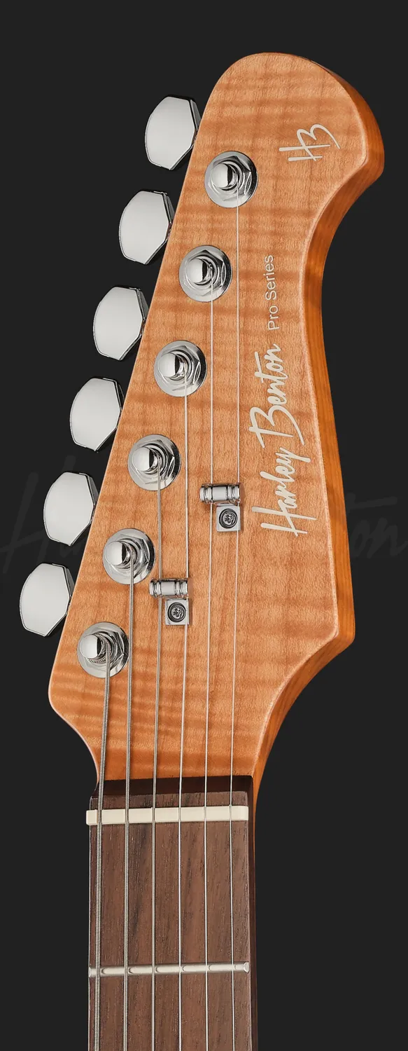 Harley Benton Fusion-IV HSH RW E-Gitarre Satin Grey Tremolo