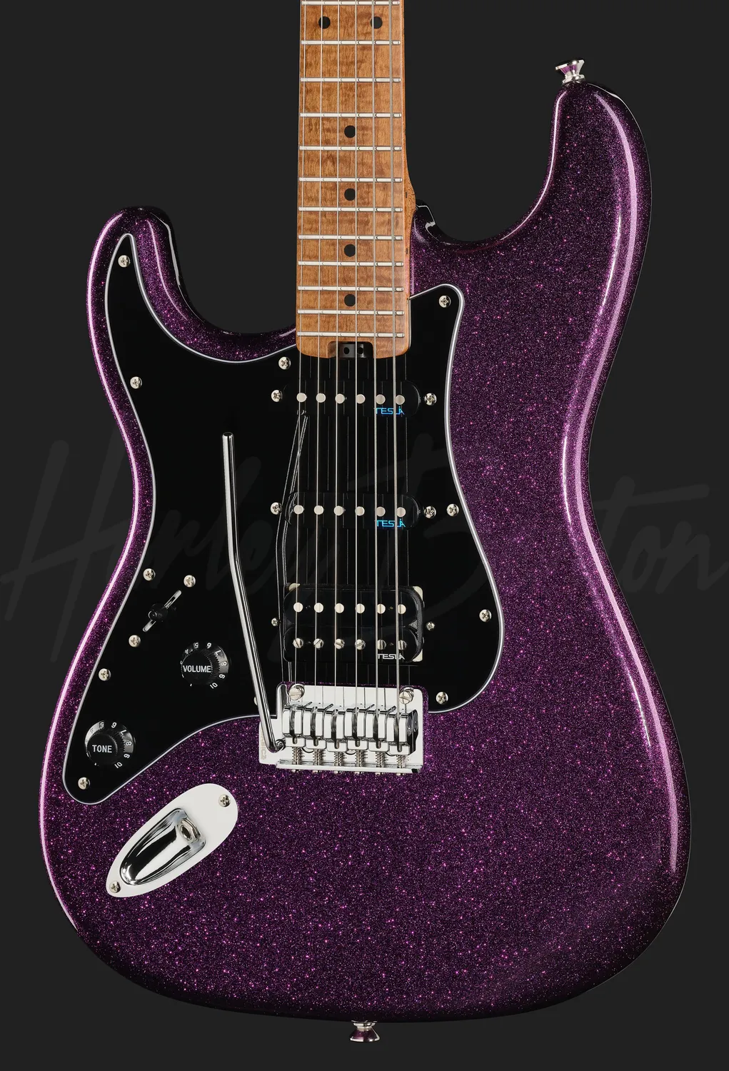 Harley Benton ST-Modern Plus E-Gitarre LH Lila Linkshand