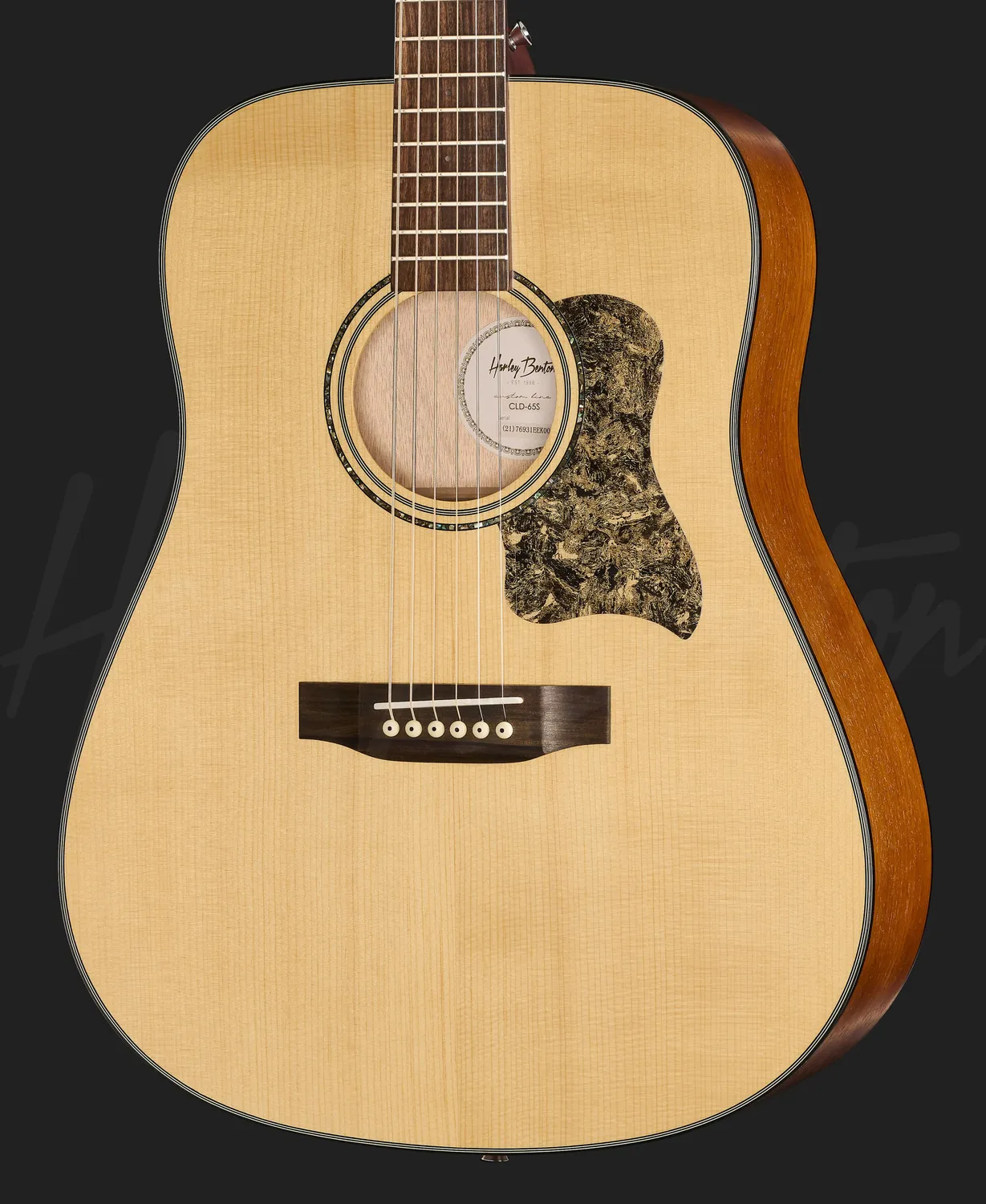 Harley Benton CLD-65S NT Westerngitarre Fichte