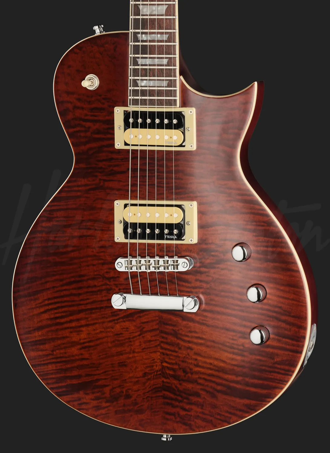 Harley Benton SC-Custom III E-Gitarre Satin Paradise Humbucker