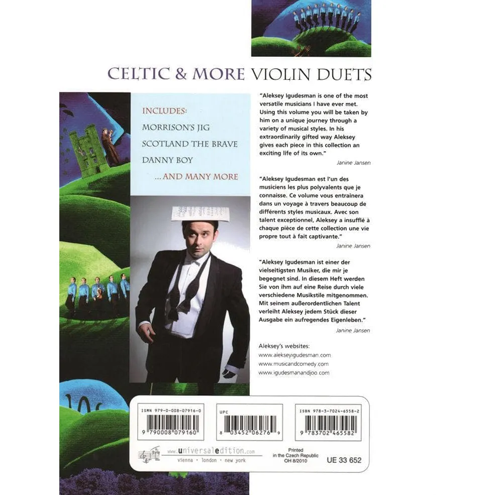 Universal Igudesman Celtic and More Noten Violinduett