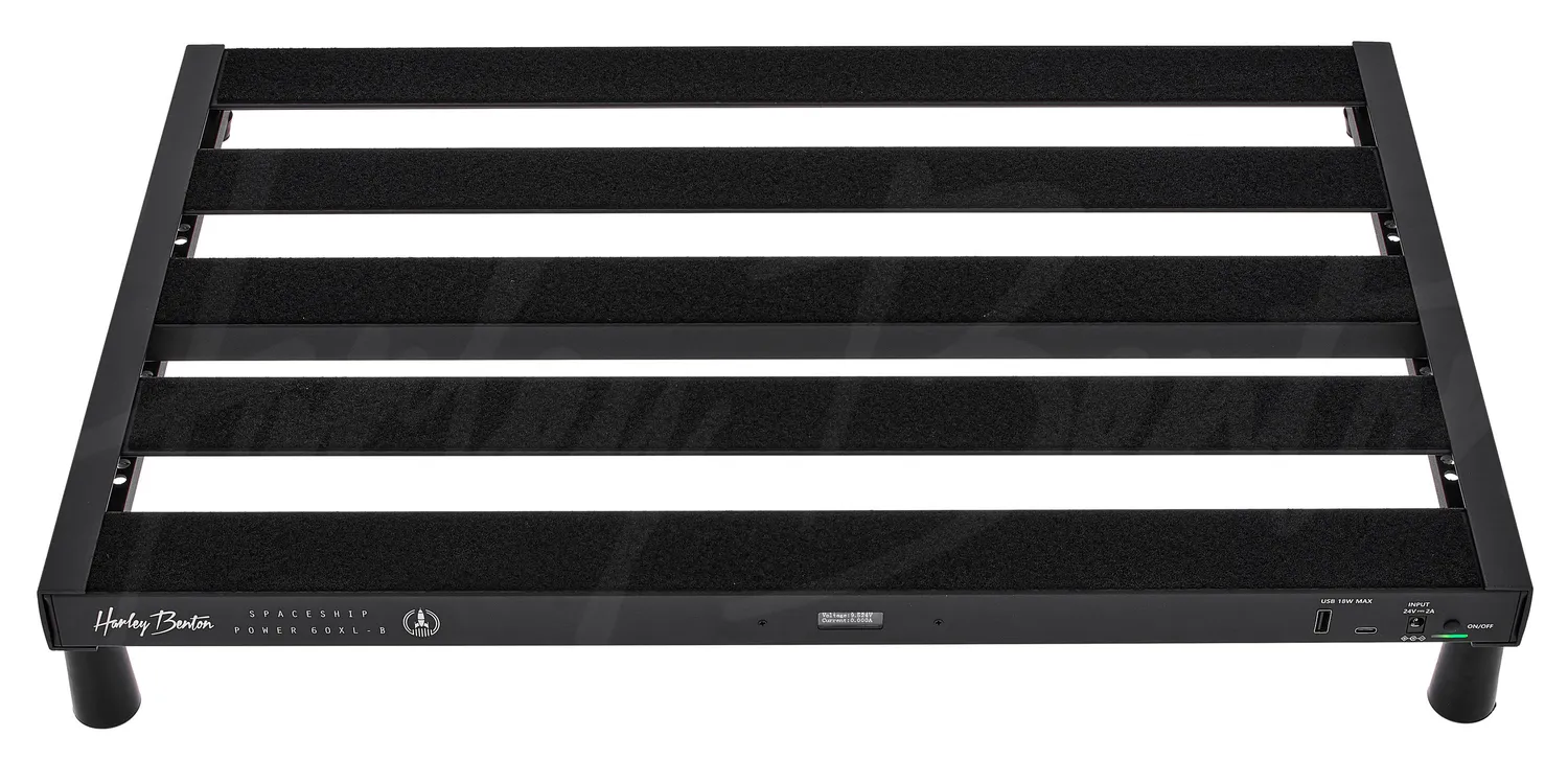 Harley Benton Standard Spaceship Power 60XL-B Pedalboard mit Akku