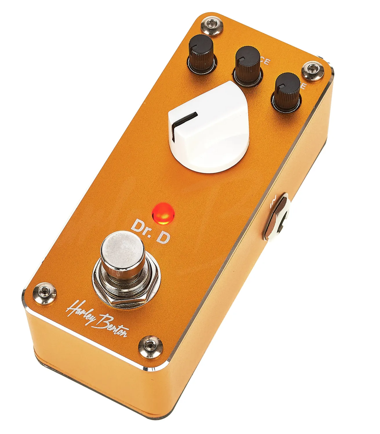 Harley Benton Standard Series MiniStomp Dr. D Effektpedal Overdrive