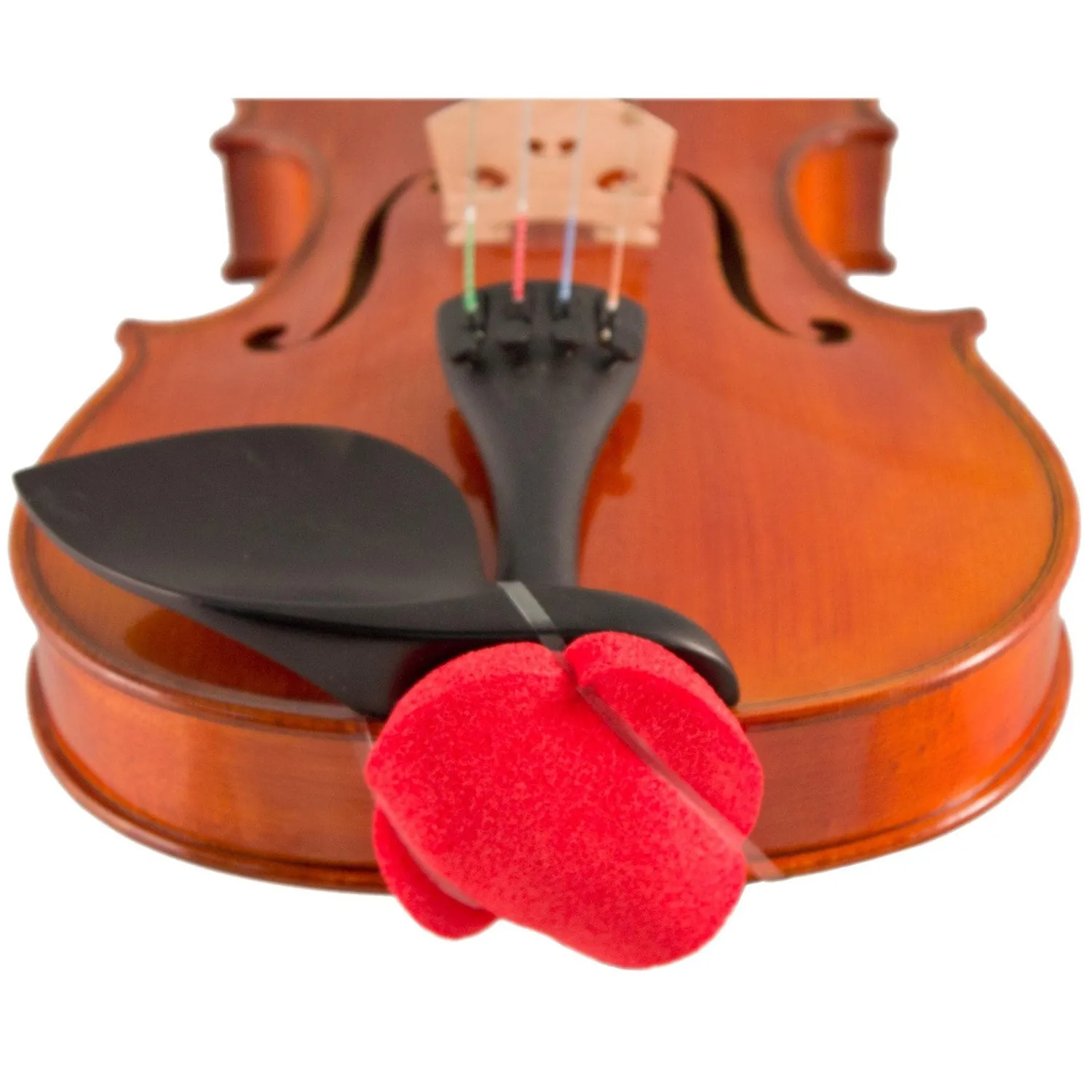 Shar Music Schulterpolster Geige Schwamm Rot 2er-Pack