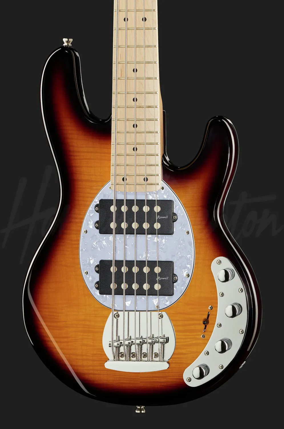 Harley Benton Pro MM-85A SB E-Bass 5-Saiter Humbucker Aktiv